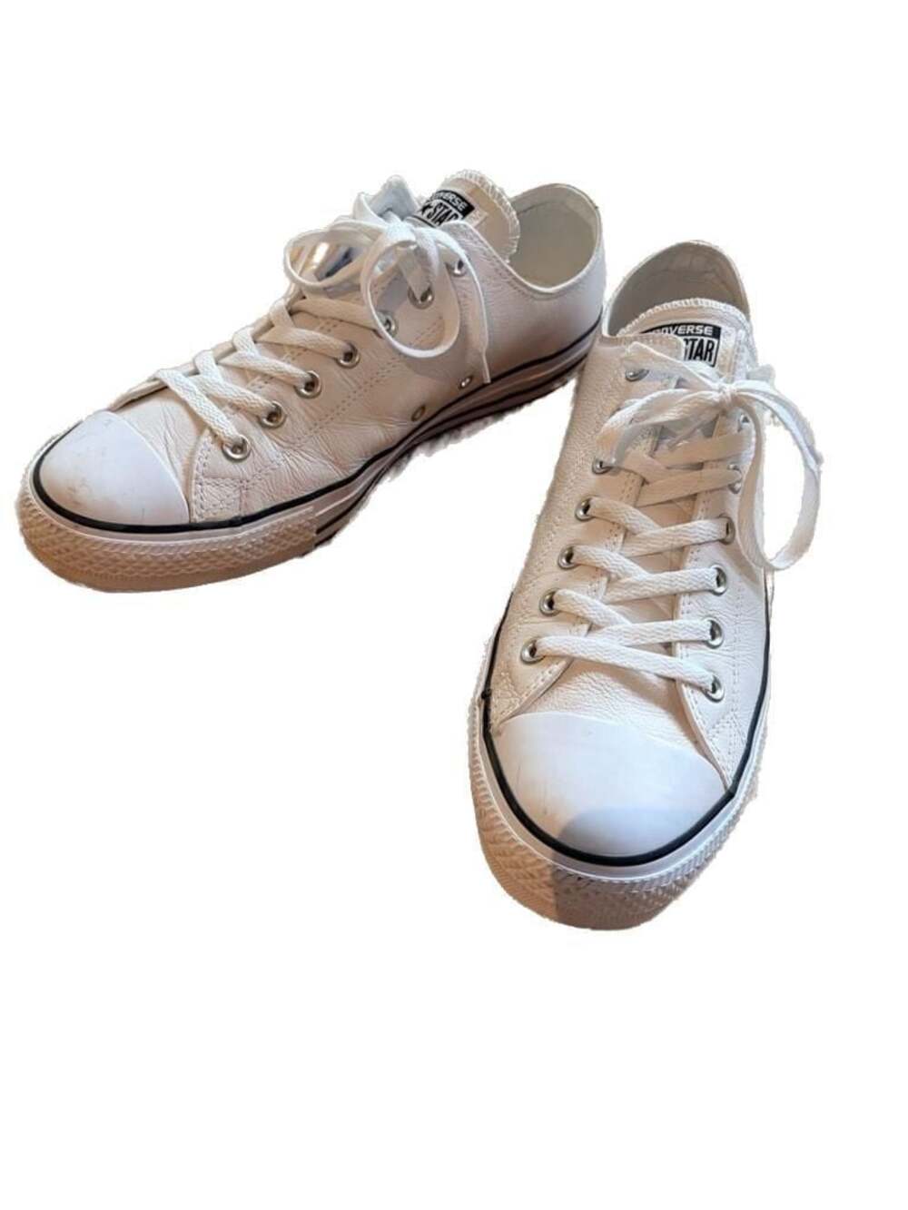 Converse Chuck Taylor All Star Low Top White Sneakers Men's Size 12